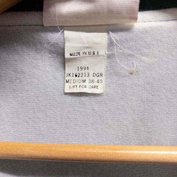 Vintage mid 90s Boulder County Sheriff Jacket Hartwell USA Made Green Official M - Picture 4 of 9